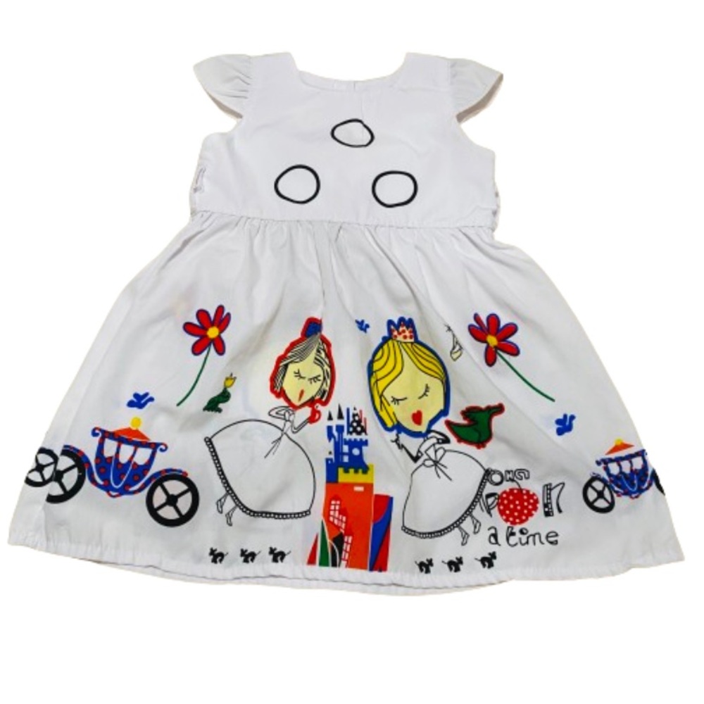 Cute Stylish Summer Outdoor Fall School Dress Kids Toddler